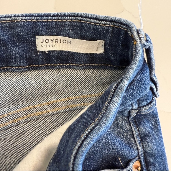 Dear John Women's Skinny Jeans Size 29 Blue Stretch Medium Wash Distressed - Picture 7 of 16